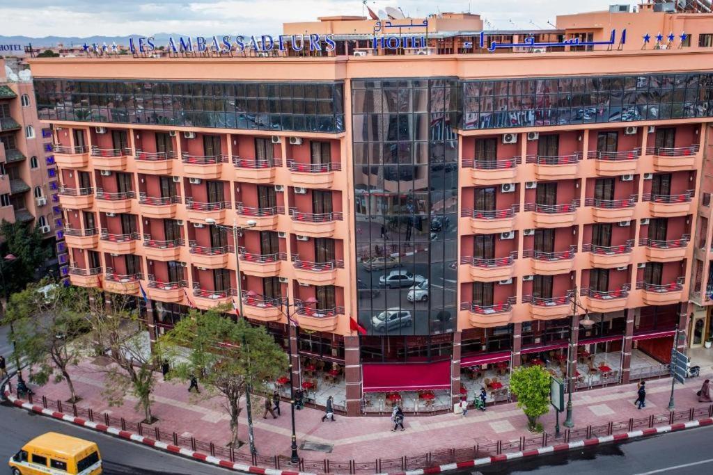 Appart Hotel Les Ambassadeurs Marrakesch Exterior foto